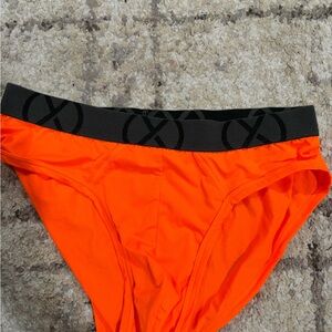 2xist Bright Orange Men's Briefs